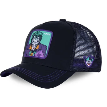 Mützen gebogen schwarz snapback JKR2 Joker DC Comics von Capslab