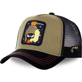 Mützen gebogen braun snapback MAR2 Marvin der Marsianer Looney Tunes von Capslab