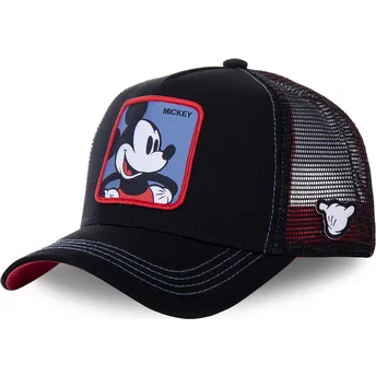 Capslab Mickey Mouse MIC2 Disney Black Trucker Hat