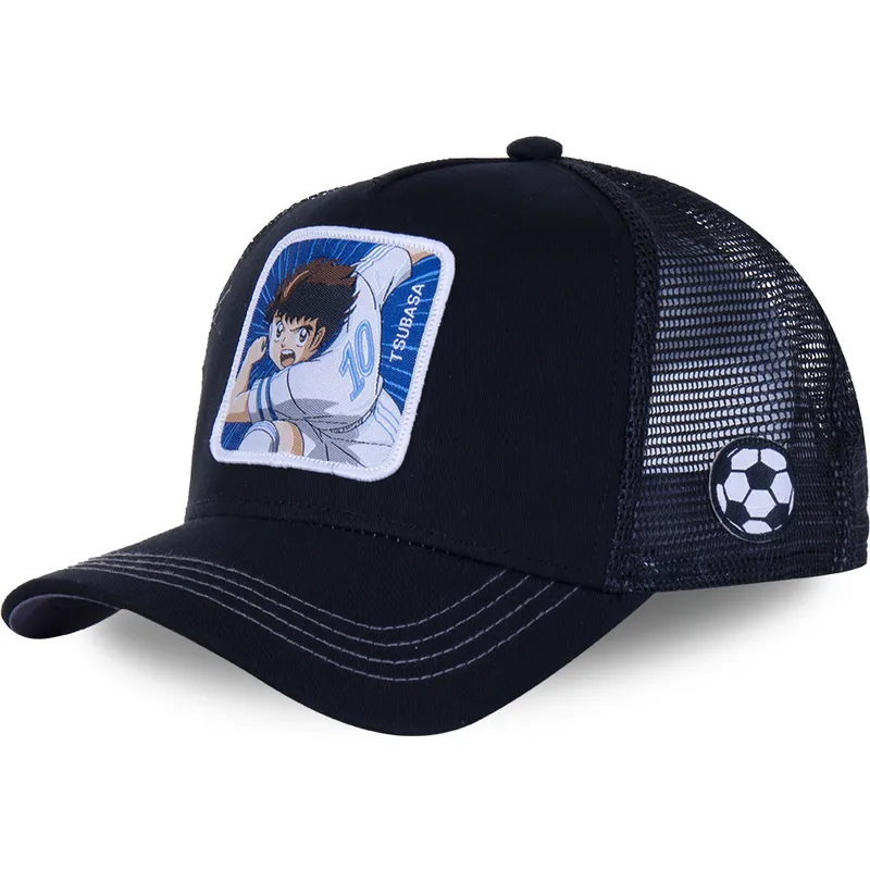 mutzen-gebogen-schwarz-snapback-oliver-atom-champions-oliver-und-benji-von-capslab