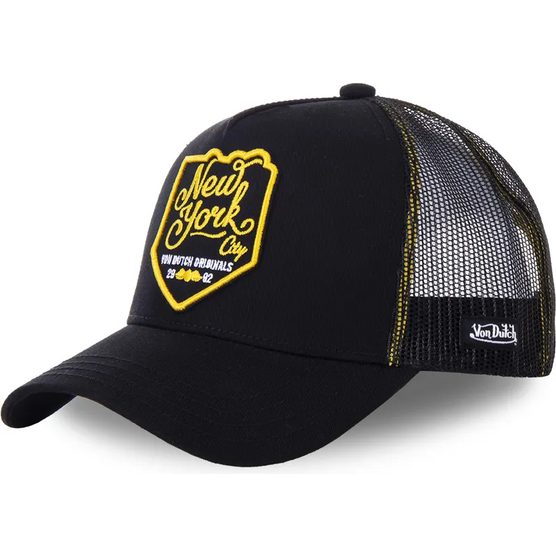 casquette-trucker-noire-new-york-city-new3-von-dutch
