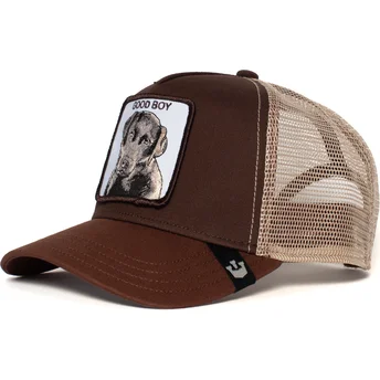 Goorin Bros. Youth Puppy Dog Eyes Brown Trucker Hat