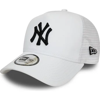 Mützen gebogen weiß snapback Essential A Frame der New York Yankees MLB von New Era