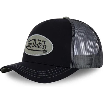 Mützen gebogen schwarz snapback ARM von Von Dutch