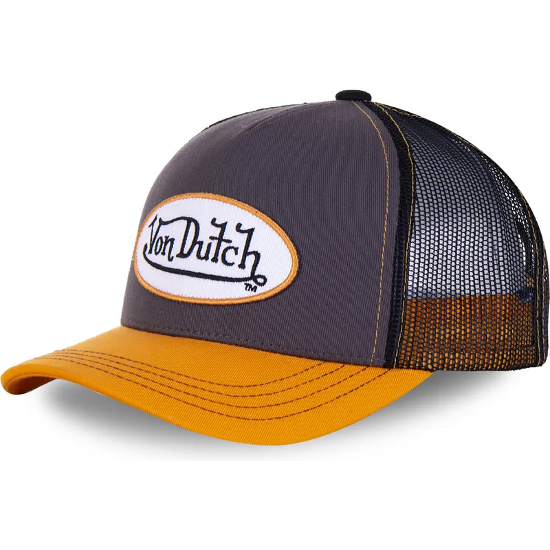 trucker-cap-grau-und-gelb-ogr-von-von-dutch trucker-cap-grau-und-gelb-ogr-von-von-dutch