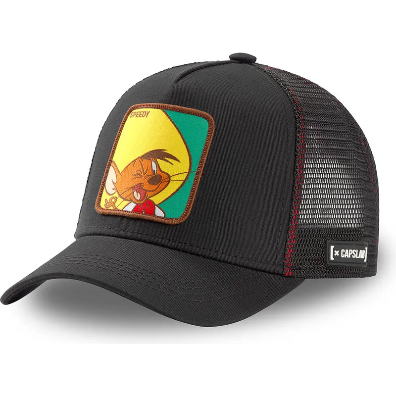 mutzen-gebogen-schwarz-snapback-speedy-gonzales-looney-tunes-von-capslab