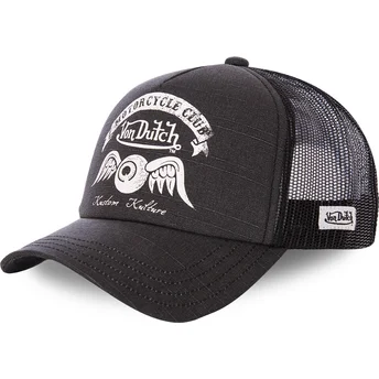 Mützen gebogen schwarz snapback CREW8 von Von Dutch