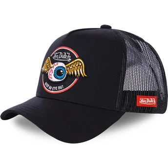 Mützen gebogen schwarz snapback BLK von Von Dutch