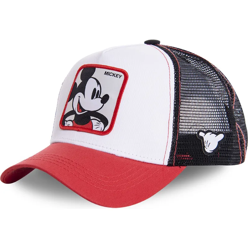 mutzen-gebogen-weiss-snapback-fur-kinder-mickey-mouse-disney-von-capslab