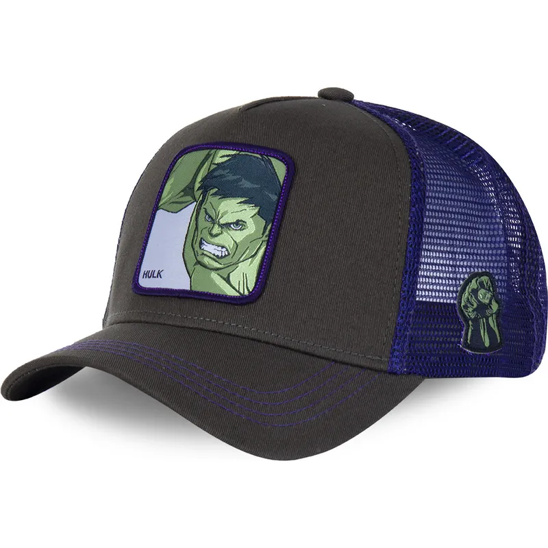 mutzen-gebogen-grau-snapback-fur-kinder-hulk-marvel-comics-von-capslab mutzen-gebogen-grau-snapback-fur-kinder-hulk-marvel-comics-von-capslab