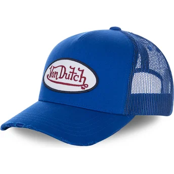 Casquette trucker bleue pour enfant KID_FRESH2 Von Dutch