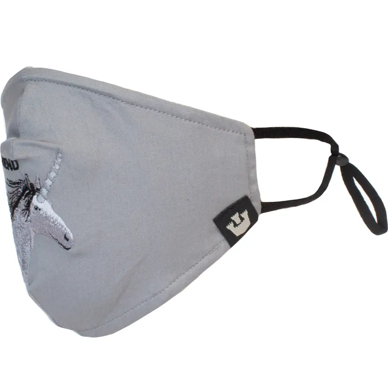 masken-und-schutz-grau-der-mascarilla-reutilizable-gris-unicornio-living-legend-the-farm-von-goorin-bros