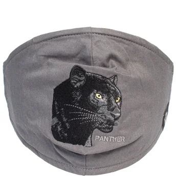 masque-reutilisable-noir-panthere-nine-lives-goorin-bros