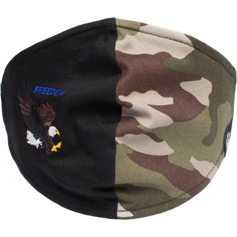 masken-und-schutz-schwarz-der-mascarilla-reutilizable-negra-y-camuflaje-aguila-high-flyer-the-farm-von-goorin-bros