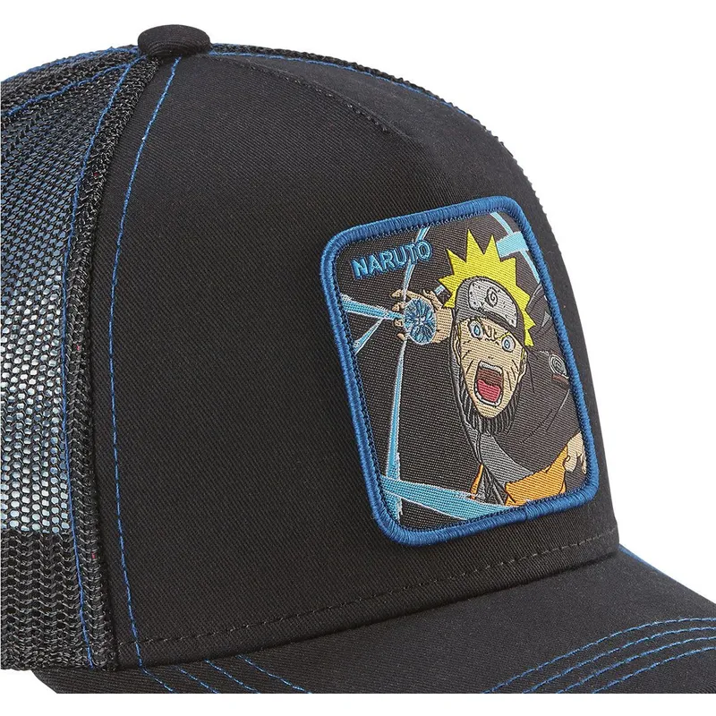 schwarze-trucker-kappe-naruto-uzumaki-rasengan-ras2-naruto-von-capslab