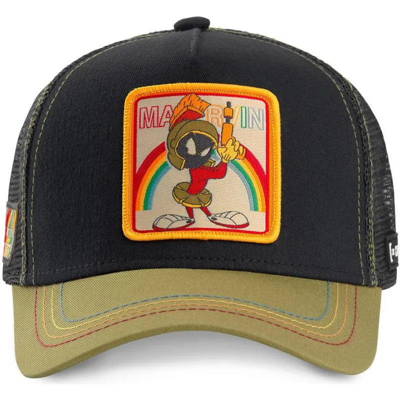 mutzen-gebogen-schwarz-snapback-marvin-der-marsianer-looney-tunes-von-capslab mutzen-gebogen-schwarz-snapback-marvin-der-marsianer-looney-tunes-von-capslab