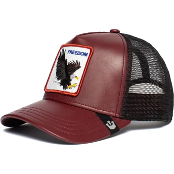 mutzen-gebogen-rot-snapback-the-farm-von-goorin-bros