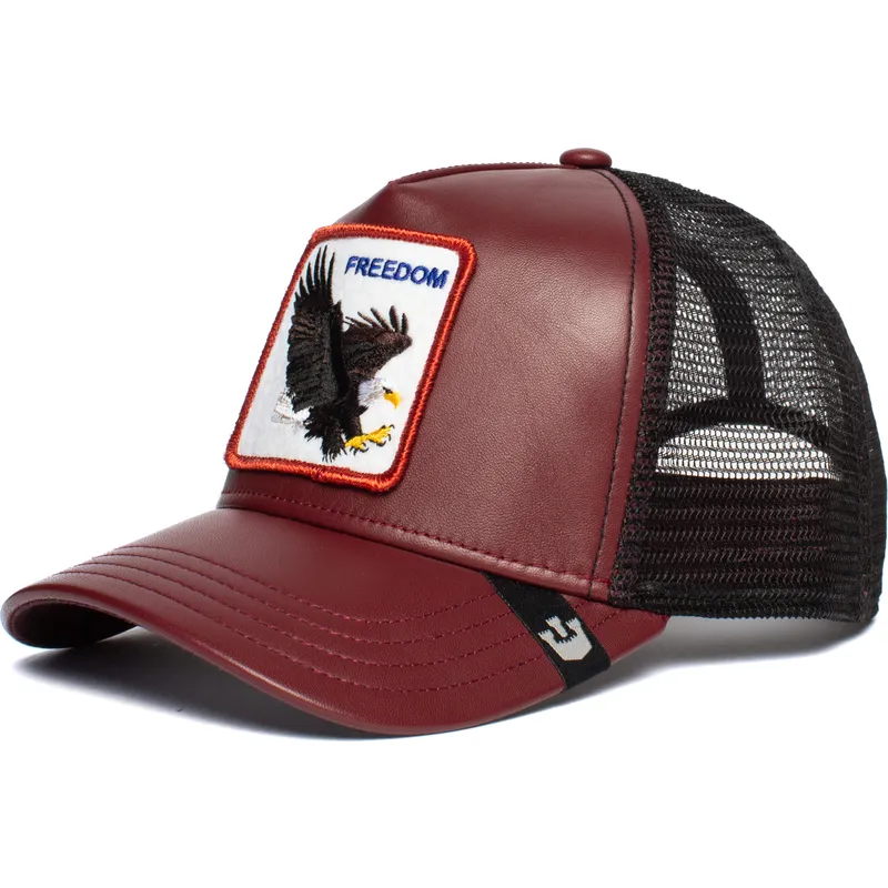 mutzen-gebogen-rot-snapback-the-farm-von-goorin-bros