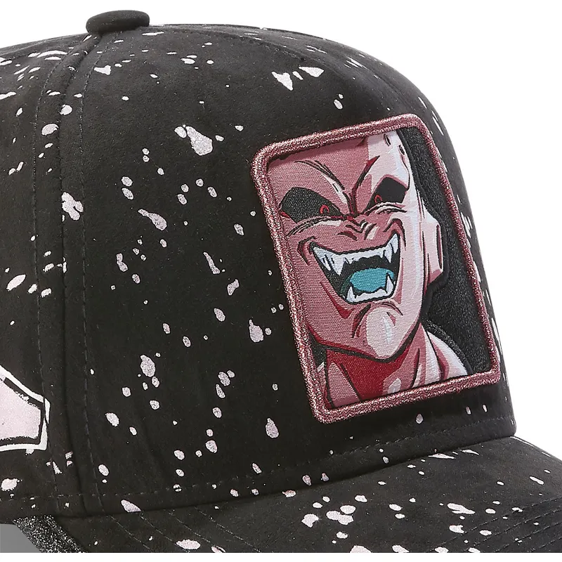 schwarze-verstellbare-curved-cap-kid-buu-tag-buu-dragon-ball-von-capslab