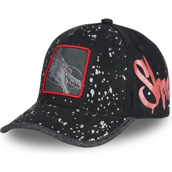 Capslab Curved Brim Shenron TAG SHE Dragon Ball Black Adjustable Cap