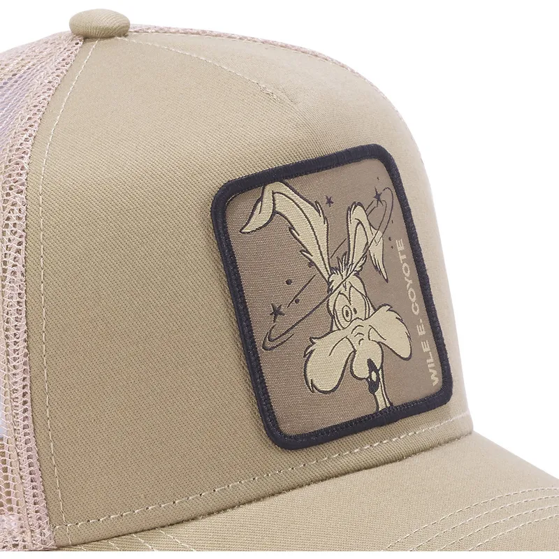 braune-trucker-kappe-coyote-loo-coy1-looney-tunes-von-capslab