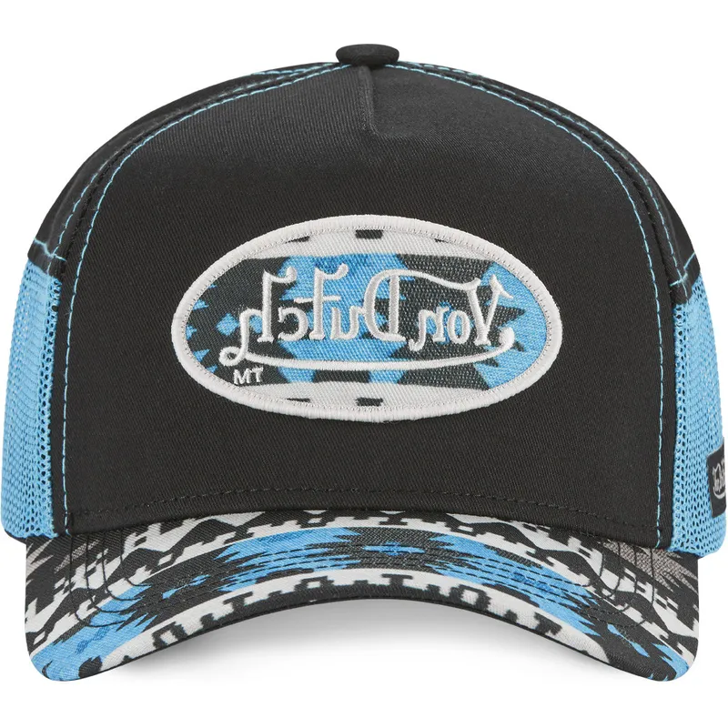 trucker-cap-schwarz-und-blau-atru-nav-von-von-dutch