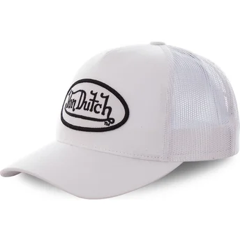 Mützen gebogen weiß snapback COL WHI von Von Dutch