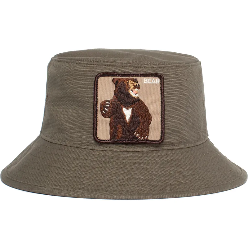 eimer-grun-der-bucket-verde-oso-fighting-bear-the-farm-von-goorin-bros