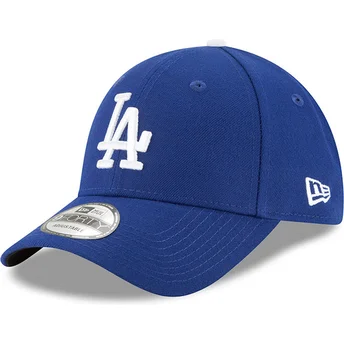 Mützen gebogen blau verstellbares band 9FORTY The League der Los Angeles Dodgers MLB von New Era