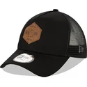 schwarze-trucker-kappe-a-frame-9forty-heritage-patch-von-new-era
