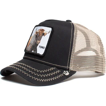 mutzen-gebogen-schwarz-snapback-the-farm-von-goorin-bros