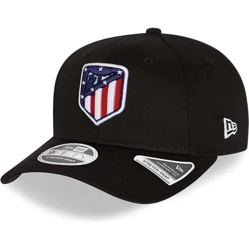 mutzen-gebogen-schwarz-snapback-9fifty-essential-stretch-fit-de-atletico-der-atletico-de-madrid-lfp-von-new-era mutzen-gebogen-schwarz-snapback-9fifty-essential-stretch-fit-de-atletico-der-atletico-de-madrid-lfp-von-new-era