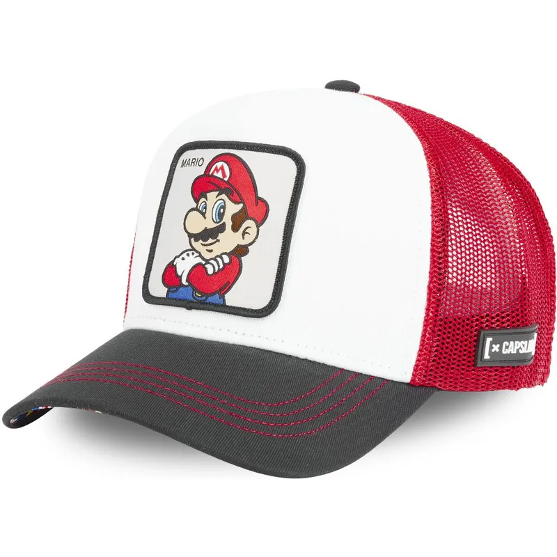 trucker-cap-weiss-rot-und-schwarz-mario-smb-mar-super-mario-bros-von-capslab trucker-cap-weiss-rot-und-schwarz-mario-smb-mar-super-mario-bros-von-capslab