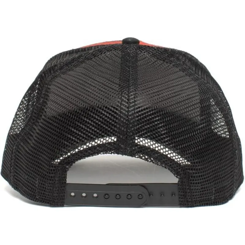 goorin-bros-buffalo-buffel-trucker-cap-rot-und-schwarz goorin-bros-buffalo-buffel-trucker-cap-rot-und-schwarz