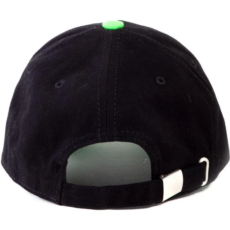 schwarze-und-grune-verstellbare-curved-cap-centipede-atari-von-difuzed