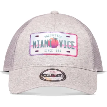 Difuzed Miami Vice Grey Snapback Trucker Hat