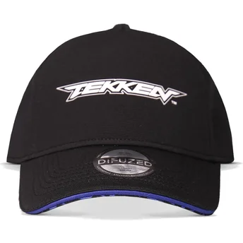Difuzed Curved Brim Tekken Black Snapback Cap
