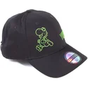 casquette-courbee-noire-ajustable-yoshi-dots-super-mario-bros-difuzed