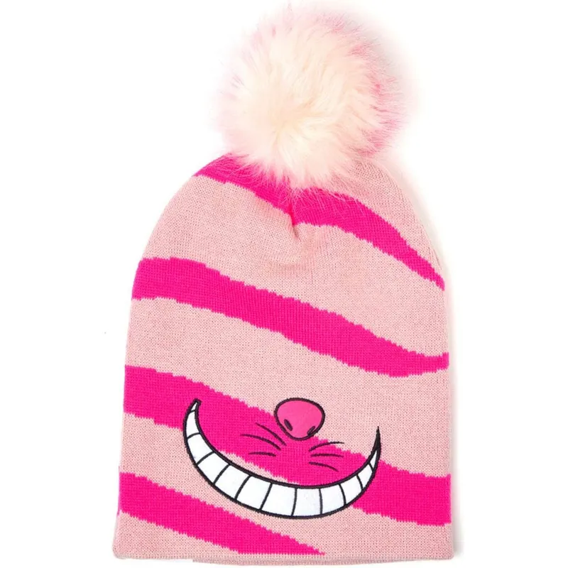 rosa-mutze-mit-bommel-grinsekatze-alice-im-wunderland-disney-von-difuzed