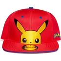 mutzen-flach-rot-snapback-fur-kinder-von-difuzed