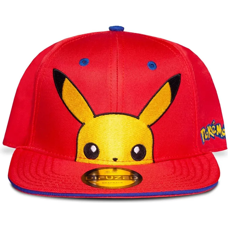 mutzen-flach-rot-snapback-fur-kinder-von-difuzed