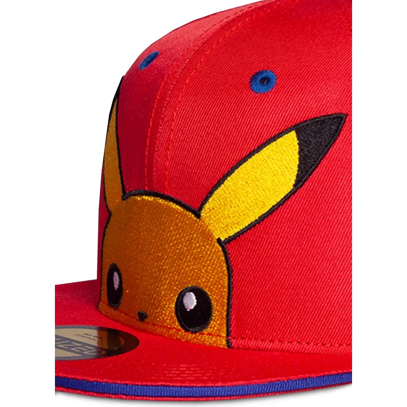 mutzen-flach-rot-snapback-fur-kinder-von-difuzed