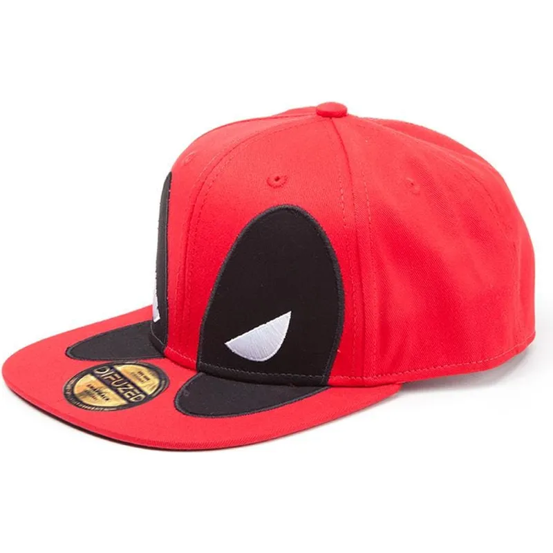 rote-flatcap-snapback-deadpool-big-face-marvel-comics-von-difuzed rote-flatcap-snapback-deadpool-big-face-marvel-comics-von-difuzed