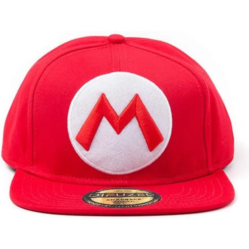 mutzen-flach-rot-snapback-von-difuzed