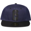mutzen-flach-marineblau-snapback-von-difuzed