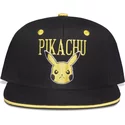 casquette-plate-noire-et-jaune-snapback-pikachu-angry-pokemon-difuzed