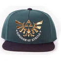 mutzen-flach-grun-snapback-von-difuzed