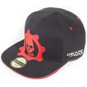 casquette-plate-noire-et-rouge-snapback-red-helmet-gears-of-war-difuzed