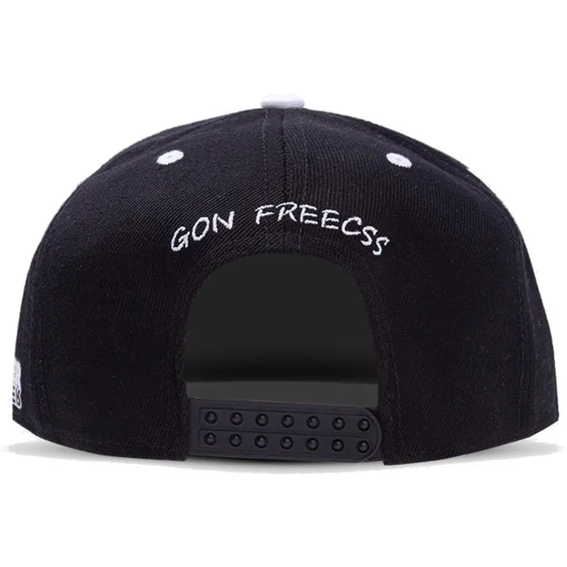 schwarze-gebogene-snapback-kappe-gon-freecss-hunter-x-hunter-von-difuzed schwarze-gebogene-snapback-kappe-gon-freecss-hunter-x-hunter-von-difuzed