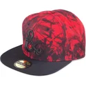 mutzen-flach-rot-snapback-von-difuzed